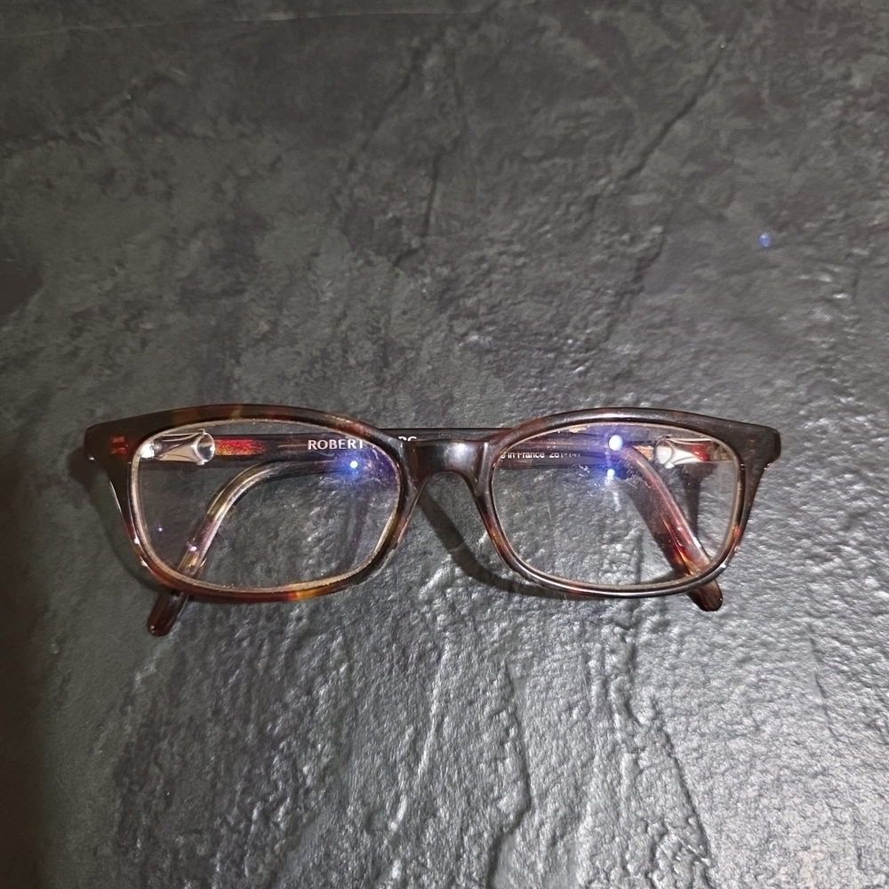 Robert Marc Tortoise Brown Eyeglass Frames 261-147 Handmade In France CE